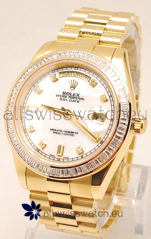 Rolex Day Date II Gold Japanese Replica Watch