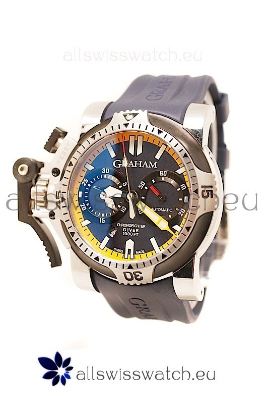 Graham Chronofighter Oversize Diver Swiss Watch