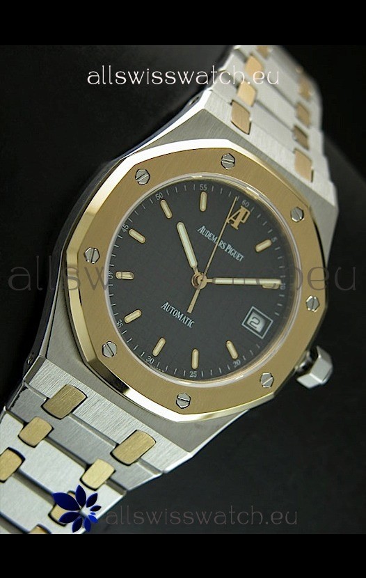 Audemars Piguet Royal Oak Swiss Watch Two Tone Gold/Steel Plating - MIRROR REPLICA