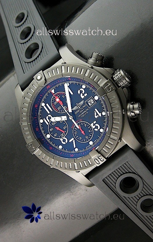 Breitling Super Avenger Swiss Watch in PVD - 1:1 Mirror Replica Watch