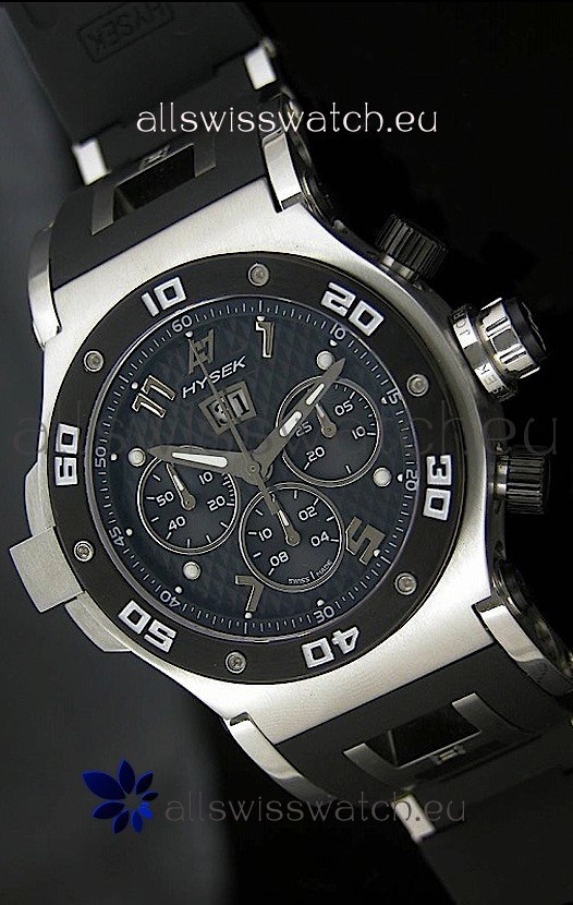 Hysek Abyss Explorer Steel Swiss Replica Watch