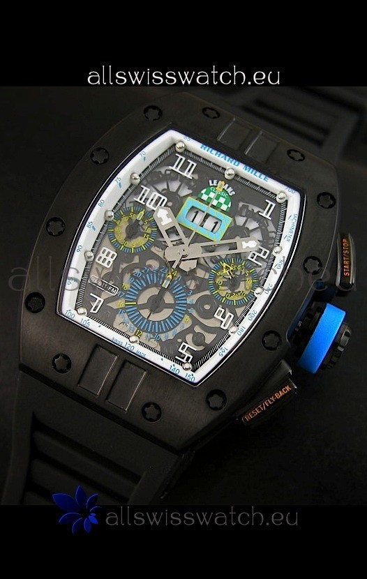 Richard Mille RM011 Filipe Massa PVD Casing Edition Swiss Replica Watch