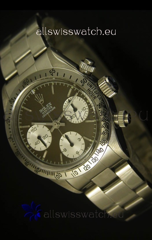 Rolex Daytona 6263 Cosmograph Brown Coffee Dial Steel Bezel