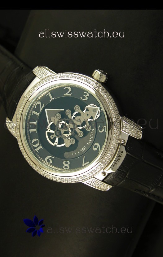 Ulysse Nardin Dual Escapement Japanese Watch in Grey Dial