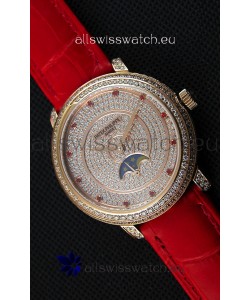 Patek Philippe Complications 4968/R Swiss Replica Rose Gold Case Watch 