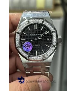 Audemars Piguet Royal Oak 37MM Black Dial Watch in 3120 Movement - 1:1 Mirror Replica