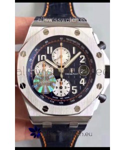 Audemars Piguet Royal Oak Offshore Chronograph Blue Dial 904L Steel 1: 1 Mirror 3126 Movement