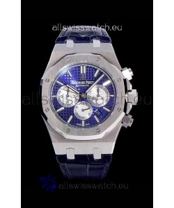 Audemars Piguet Royal Oak Chronograph Blue Dial 904L Steel 1:1 Mirror Replica