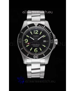 Breitling Superocean Automatic 44 Steel - Black Dial 1:1 Mirror Replica