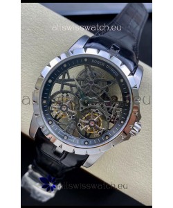 Roger Dubuis Excalibur Dual Tourbillon 1:1 Mirror Swiss Steel Case