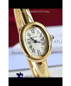 Baignoire De Cartier Yellow Gold Super Clone Quartz Replica Watch