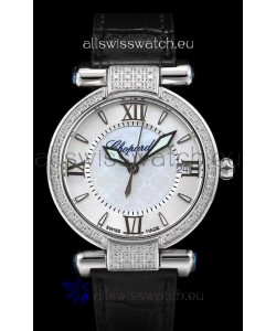 Chopard Imperiale White Dial Swiss Automatic Replica Watch in 904L Steel 