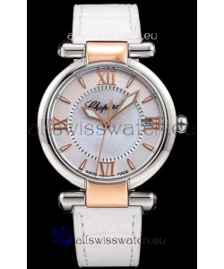 Chopard Imperiale White Dial Swiss Automatic Replica Watch in 904L Steel 