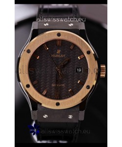 Hublot Classic Fusion Ceramic Casing Rose Gold Bezel Superclone Watch 42MM