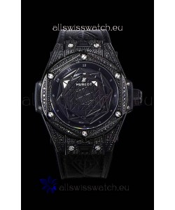 Hublot Big Bang One Click Sang Bleu 1:1 Mirror Replica in Ceramic Casing - 45MM
