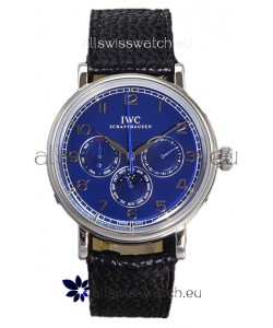 IWC Portofino Perpetual Calendar IW3446 Blue Dial Swiss Replica Watch 
