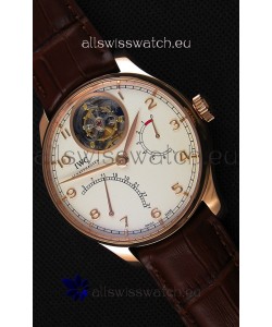 IWC Portugieser Tourbillon Mystere Retrograde IW504402 Pink Gold UPDATED 2019 Version 