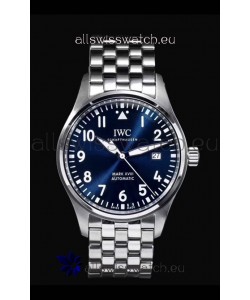 IWC MARK XVIII Le Petit Prince Edition in 904L Steel Blue Dial 40MM - 1:1 Mirror Replica