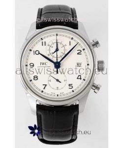 IWC Portugieser Chronograph Classic IW390302 White Dial Swiss Replica Watch