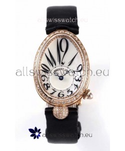 Breguet Reine De Naples Ladies Rose Gold Swiss 1:1 Edition Replica Watch 