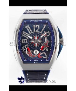 Franck Muller Vanguard KOI V45 YT SC DT AC BL KOI 2 Swiss Replica Watch 