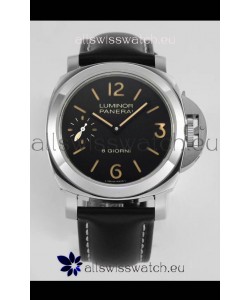 Panerai Luminor 8 Giorni PAM00915 Black Dial in 1:1 Mirror Quality - 904L Steel 