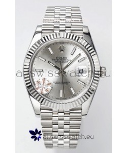 Rolex Datejust Cal.3235 Movement Swiss Watch 1:1 Mirror Replica 904L Steel 41MM - Steel Dial 