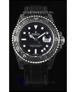 Rolex GMT Masters II DiW Edition Swiss Replica ETA 3285 Movement - Black Dial 