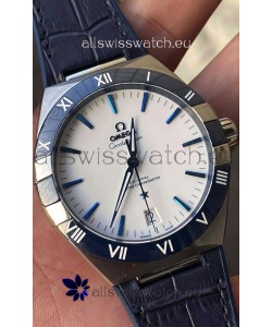 Omega Co-Axial Constellation 41MM 904L Steel White Dial 1:1 Mirror Replica Watch