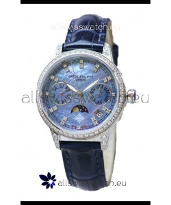Patek Philippe Grand Complications Ladies First Perpetual Calendaer Steel Case Swiss Replica Watch