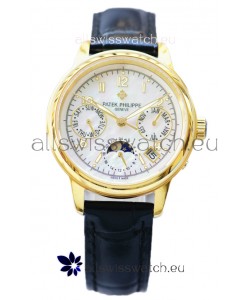 Patek Philippe Grand Complications Ladies First Perpetual Calendaer Yellow Gold Swiss Replica Watch 