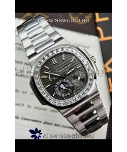 Patek Philippe Nautilus 5712G 1:1 Quality Swiss Replica Watch in Grey Dial