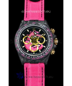 Rolex Daytona CHRONUSART Forged Cabon Casing 1:1 Mirror Replica Multicolored Dial