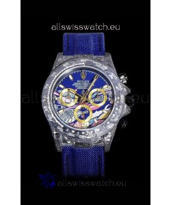 Rolex Daytona CHRONUSART Forged Cabon Casing 1:1 Mirror Replica Multicolored Dial