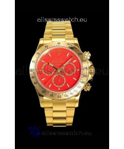 Rolex Daytona 116508 Yellow Gold Original Cal.4130 Movement - 1:1 Mirror 904L Steel Watch