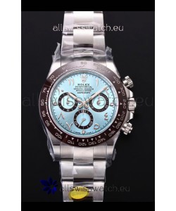 Rolex Daytona 116506 ICE BLUE ARAB Numerals Dial Cal.4130 Movement - Ultimate 904L Steel Watch