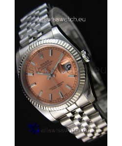Rolex Datejust Japanese Replica Watch - Champange Dial in 36MM with Jubilee Strap