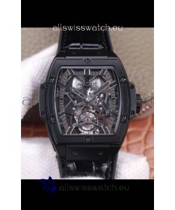 Hublot Masterpiece MP Edition Genuine Tourbillon Swiss Replica Watch in PVD Coating