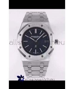 Audemars Piguet Royal Jumbo Oak Extra Thin Swiss Replica - 1:1 Mirror Replica Watch 904L Steel Blue Dial