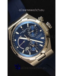 Vacheron Constantin Overseas Dual Time Blue Dial Swiss Replica Watch 