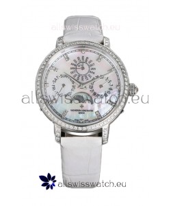 Vacheron Constantin Traditionelle Perpetual Calendar Ultra-Thin White Gold Plating