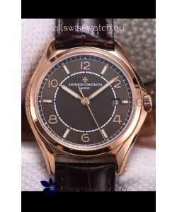 Vacheron Constantin FiftySix Rose Gold Watch in 1:1 Mirror Replica Watch