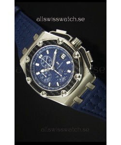 Audemars Piguet Royal Oak Offshore Juan Pablo Montoya Swiss Watch 3120 Movement Blue Dial - 1:1 Mirror