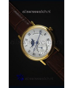 Breguet Classique Moonphase Yellow Gold Swiss Replica Watch