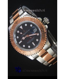 Rolex Yacht-Master 40 Everose Gold Swiss Replica Watch with 2836-2 Movement 