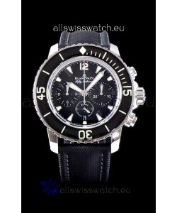 Blancpain Blancpain Fifty Fathoms Chronograph Flyback Black 1:1 Mirror Replica Watch