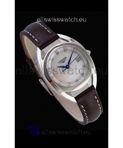Longines Primaluna Ladies Pearl Dial Swiss Quartz Replica Watch