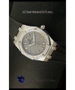 Audemars Piguet Royal Oak Ladies Quartz Replica Watch in Steel Case