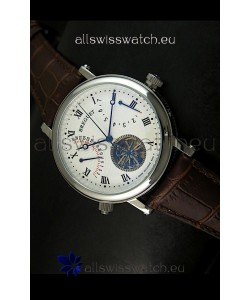 Breguet Retrograde Day/Date Japanese Automatic Watch with Tourbillon