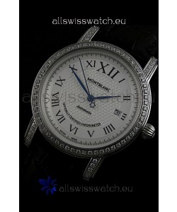 Mont Blanc Swiss Automatic Watch in Stainless Steel